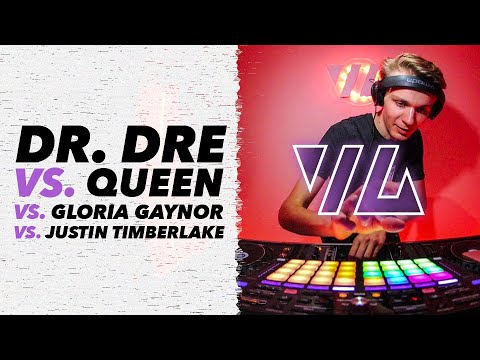 Dr. Dre, Snoop Dogg x Queen x Justin Timberlake - LIVE DJ MASHUP - Pioneer XDJ 1000 MK2 + DDJ XP2