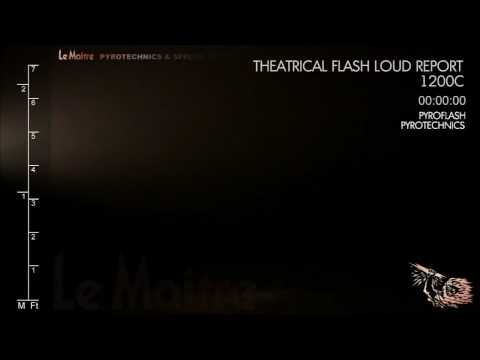 LeMaitre Pyroflash: Theatrical Flash with Loud Report