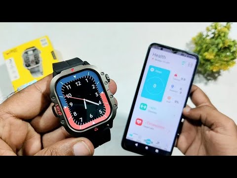 Ubon SW-201 Active Plus smartphone se kaise connect kare | How to connect smartwatch to phone