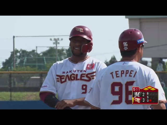 【ファーム】初球を捉えて逆転!! イーグルス・オコエのタイムリーヒット!! 2019/9/4 E-M(ファーム)