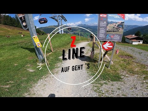 Saalbach Z-Line 2021 | ganze Abfahrt | Mtb |
