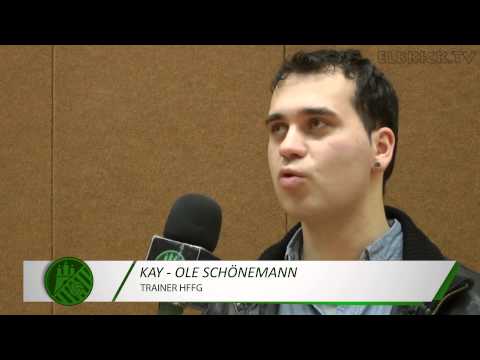 K.- O. Schönemann, E. Ragotzki (beide HFFG), T. Hanstein & U. Brüning (beide ETV) Stimmen z. Spiel
