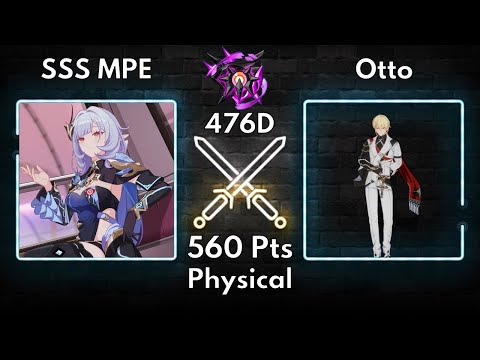 HI3 SEA EX Abyss | Nirvana 476D Physical Otto 560 Pts (SSS MPE, S3 HOS, SSS Carole) Dudu 4*