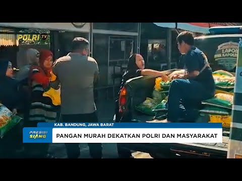 POLSEK BOJONGSOANG LAKSANAKAN GERAKAN PANGAN MURAH UNTUK STABILISASI HARGA