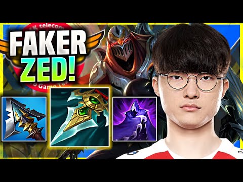FAKER BRINGS BACK HIS ICONIC ZED! - T1 Faker Plays Zed Mid vs Sylas! | Season 11