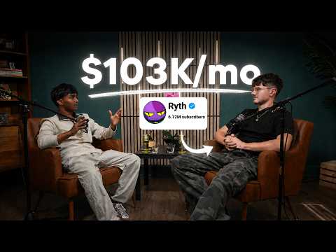 he makes $103k a month with his YouTube channel... here's how