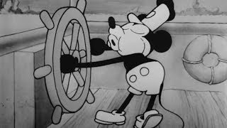 これがミッキーの華々しいスクリーンデビュー作!!映画『蒸気船ウィリー』本編映像