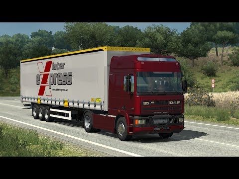 ETS 2 1.34 - ProMods 2.33 - DAF 95 ATi by XBS - Trip: Pescara - Cassino
