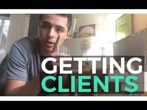 Getting a Client without Leaving the House!