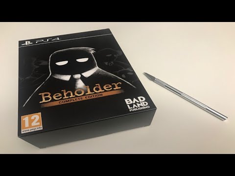UNBOXING : BEHOLDER COMPLETE EDITION [PS4]