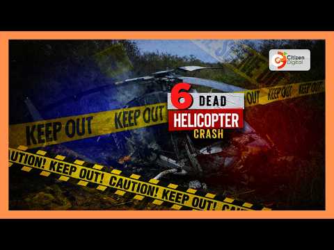 Witnesses recount on the helicopter crush at Mosop, Nandi County