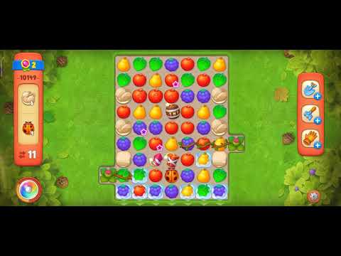 Gardenscapes level 10149 No boosters Hard level