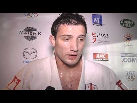 European Judo Championships 2014 - Interview LIPARTELIANI GEO -90 KG