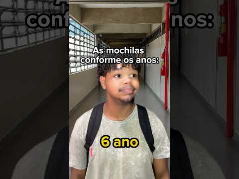 As mochilas conforme os anos: kakakakak #shorts