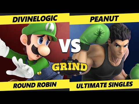 The Grind 134 Online Round Robin - DivineLogic (Luigi) Vs. Peanut (Little Mac) Smash Ultimate - SSBU