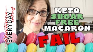Well, that didn't work - FAIL: Keto/Sugar Free Macarons