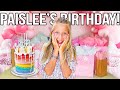 CELEBRATiNG PAiSLEE S BiRTHDAY