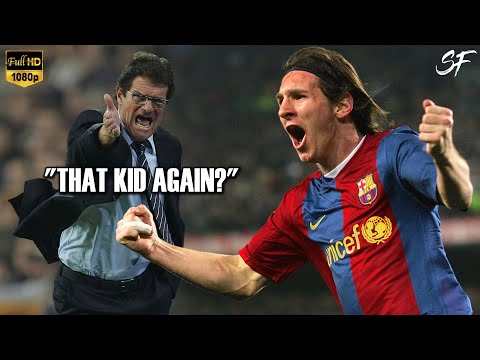 When Teenage Messi scored a hat-trick against Real Madrid