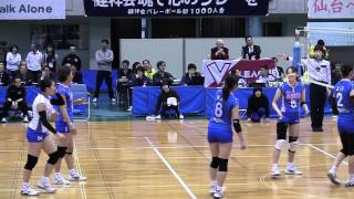 preview picture of video 'KUROBEアクアフェアリーズ vs 仙台ベルフィーユ'