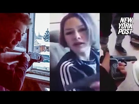 Russian teens livestream a shootout with police before committing suicide