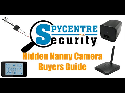 How to Choose a Hidden Camera - Buyers Guide