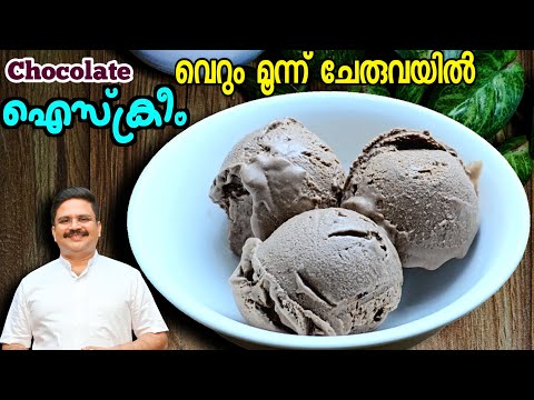 Can you make ice cream easier than this? | Chocolate Ice cream | Ice cream recipe in malayalam