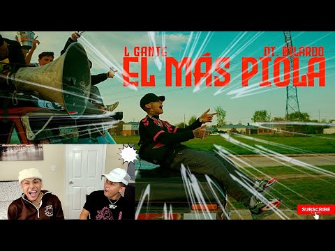 REACTING TO El Mas Piola - L-Gante X DT.Bilardo - CUMBIA 420 //
