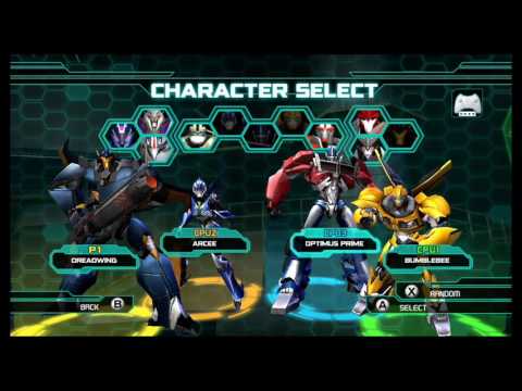 Transformers Prime The Game Wii U Multiplayer Brawl part 2