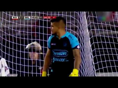 Gol errado de Andrade -  River Plate vs Belgrano - Fecha 17