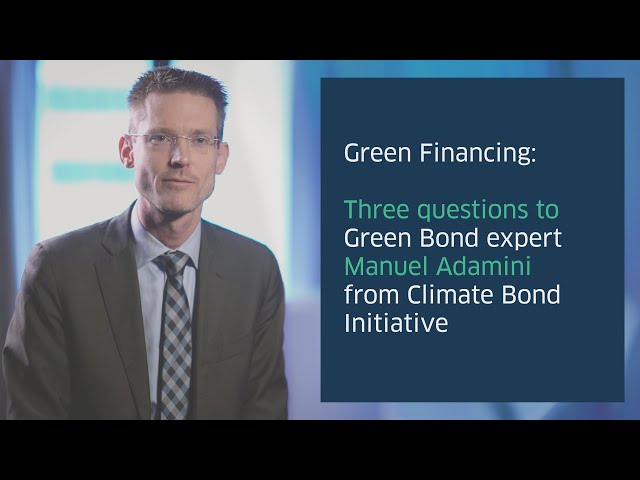 Green Finance expert Manuel Adamini on Green Finance