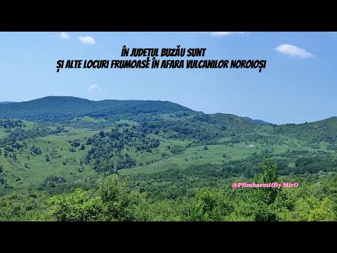 Other tourist attractions in Buzau County, Romania, outside the Muddy Volcanoes