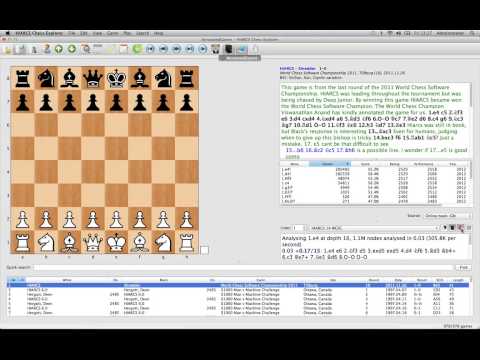 HIARCS Chess Explorer Tutorial: Main User Interface