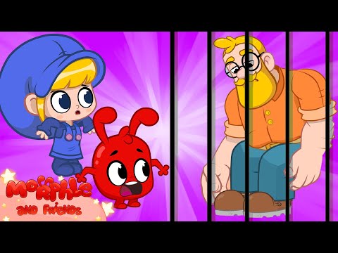Daddy in Jail - Morphle and Friends| Mila and Morphle | My Magic Pet Morphle
