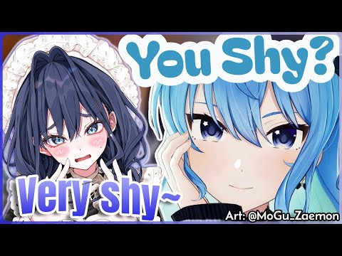 A Rare Moment: Kronii Gets Extremely Shy