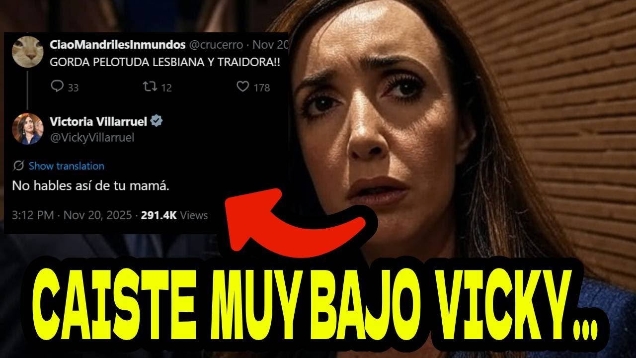 VICTORIA VILLARRUEL DESCENDIO A LA LOCURA Y COMENZO A INSULTAR A TODO EL MUNDO!