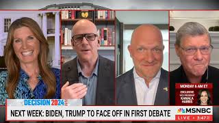 MSNBC: DEADLINE WHITE HOUSE - JUNE 21, 2024 - BIDEN, TRUMP TO FACE OFF IN FIRST DEBATE - FULL BLOCK