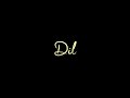 Dil ye dhoka dhadi kar dega - Lofi ( slowed + reverb ) Black Screen Lyrics Video 🥀