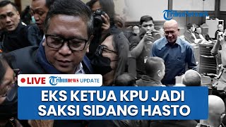 LIVE: Mantan Ketua KPU Hasyim Asy'ari Jadi Saksi Sidang Hasto hingga Kuasa Hukum Protes Lagi