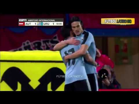 Edinson Cavani's Goal against Austria (0-1) 14.11.2017