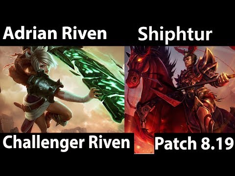 [ Adrian Riven ] Riven vs Jarvan IV  [ Shiphtur ] Top - Adrian Riven Gameplay