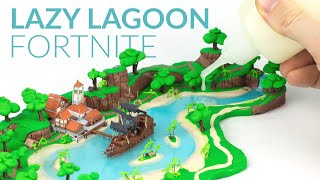 LAZY LAGOON &amp; Liquid Clay (Fortnite Battle Royale) – Polymer Clay