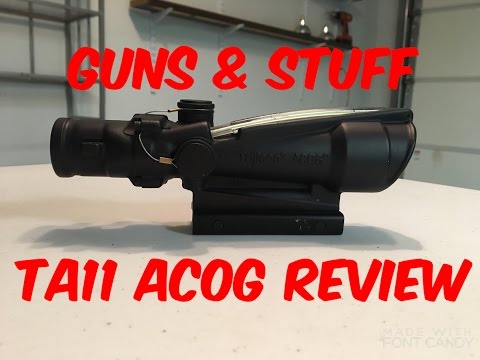 Trijicon ACOG: The Best Battle Rifle Optic?