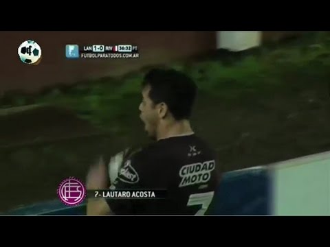 Gol Lautaro Acosta - Lanús 1 Vs River Plate 0 - Primera División 2014