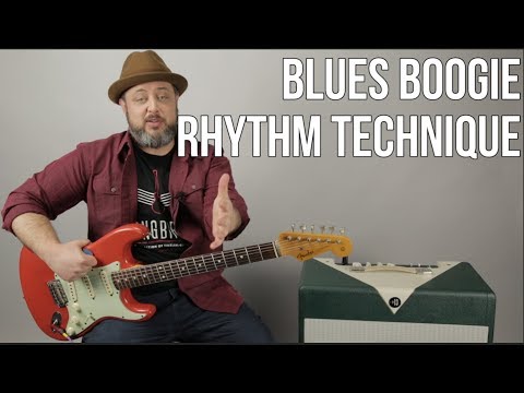 Blues Boogie Rhythm Guitar Technique
