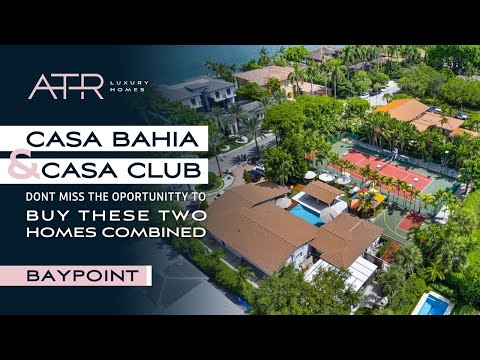 Bay Point Casa Bahia & Casa Club | $72.5 Million Dollar Mansions | Bayfront Miami Luxury Homes