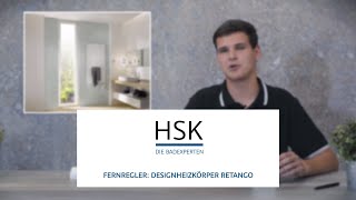 Der Fernregler (zum Infrarot Designheizkörper Retango) von HSK | Wärme für das Wohlbefinden
