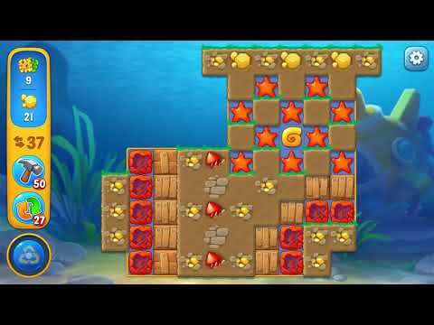 Fishdom NEW EVENT - level 1 of 10 Gameplay (iOS Android)