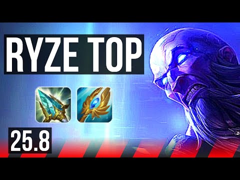 RYZE vs AATROX (TOP) | NA Challenger | 25.8