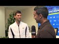 Novak Djokovic: 2019 Cincinnati Third Round Win Tennis Channel Interview