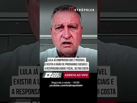 Lula provou que é possível união de programas sociais e responsabilidade fiscal, diz Rui Costa